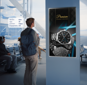 Cielo KYAI 360 Man Shopping on Screen