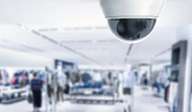 CieloVision Privacy & Compliance camera on ceiling