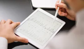 CieloVision Privacy & Compliance working on ipad