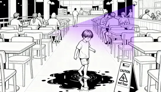 CieloVision Platform Capabilities Kid Stepping In Puddle