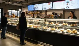 CieloVision Revenue Lift People shopping at fast food location