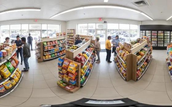 CieloVision Operations & Staffing Efficiency People at a convenience store